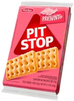 Pack Biscoito Presunto Marilan Pit Stop Pacote 162g 6 Unidades