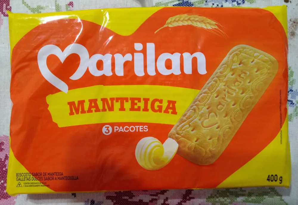 Biscoito sabor de manteiga