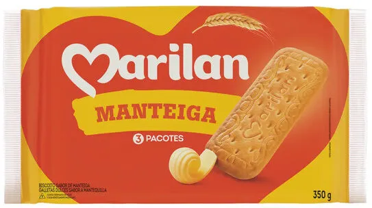 Biscoito Manteiga Marilan Pacote 350g
