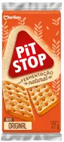 Pack Biscoito Original Com Fermentação Natural Marilan Pit Stop Pacote 162g 6 Unidades