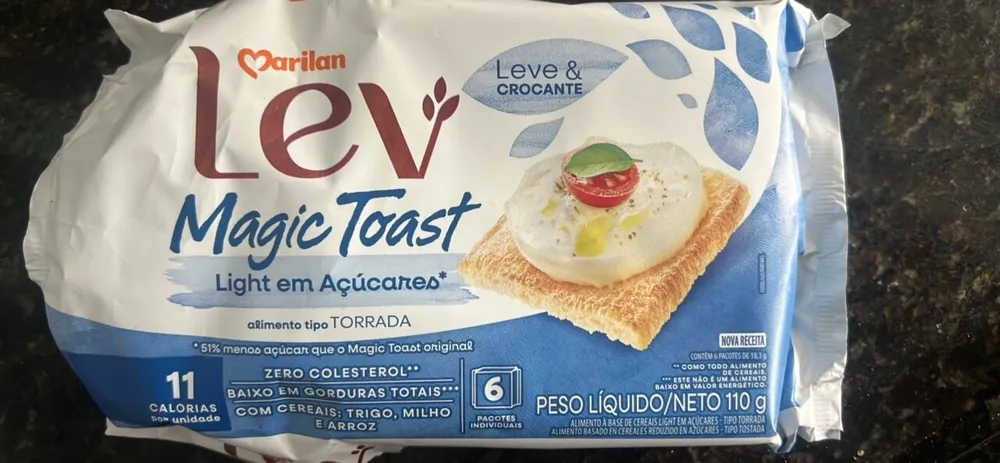Magic Toast Light em Açúcares