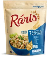 Arroz 7 Grãos Alho Poró Ráris Pouch 500g