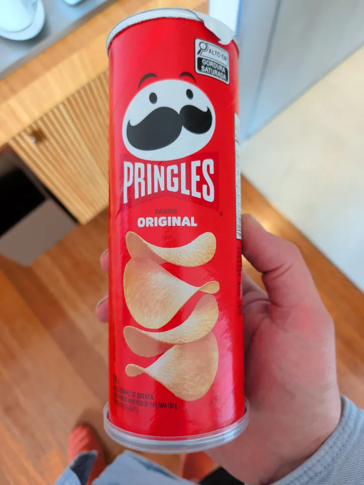 Salgadinho De Batata Original Pringles Tubo 104g