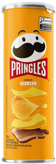 Salgadinho De Batata Queijo Pringles Tubo 109g