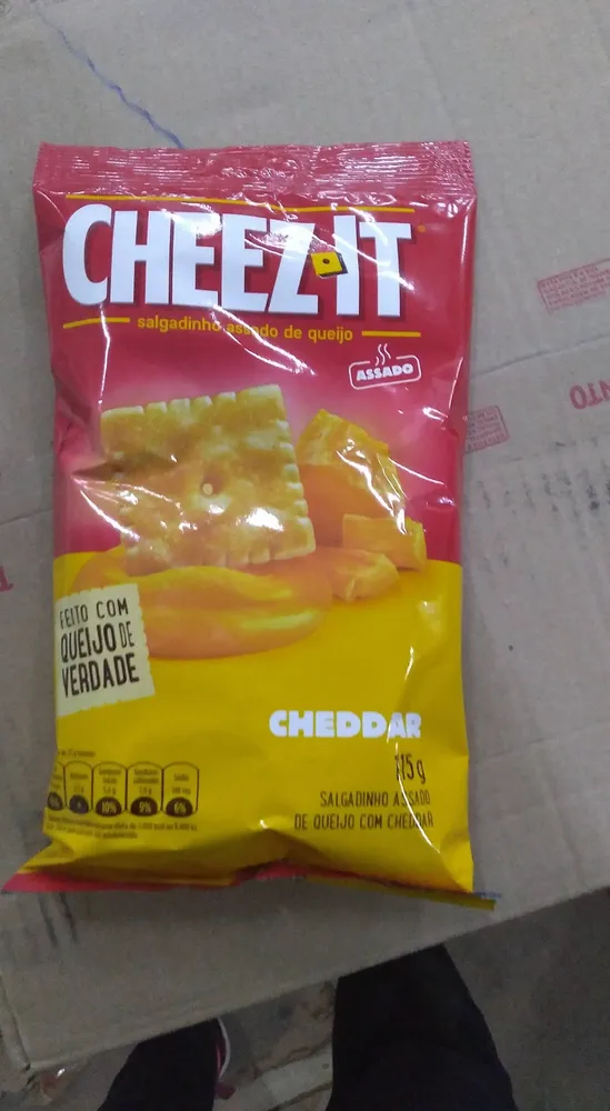 Salgadinho Cheddar Cheez It Pacote 115g