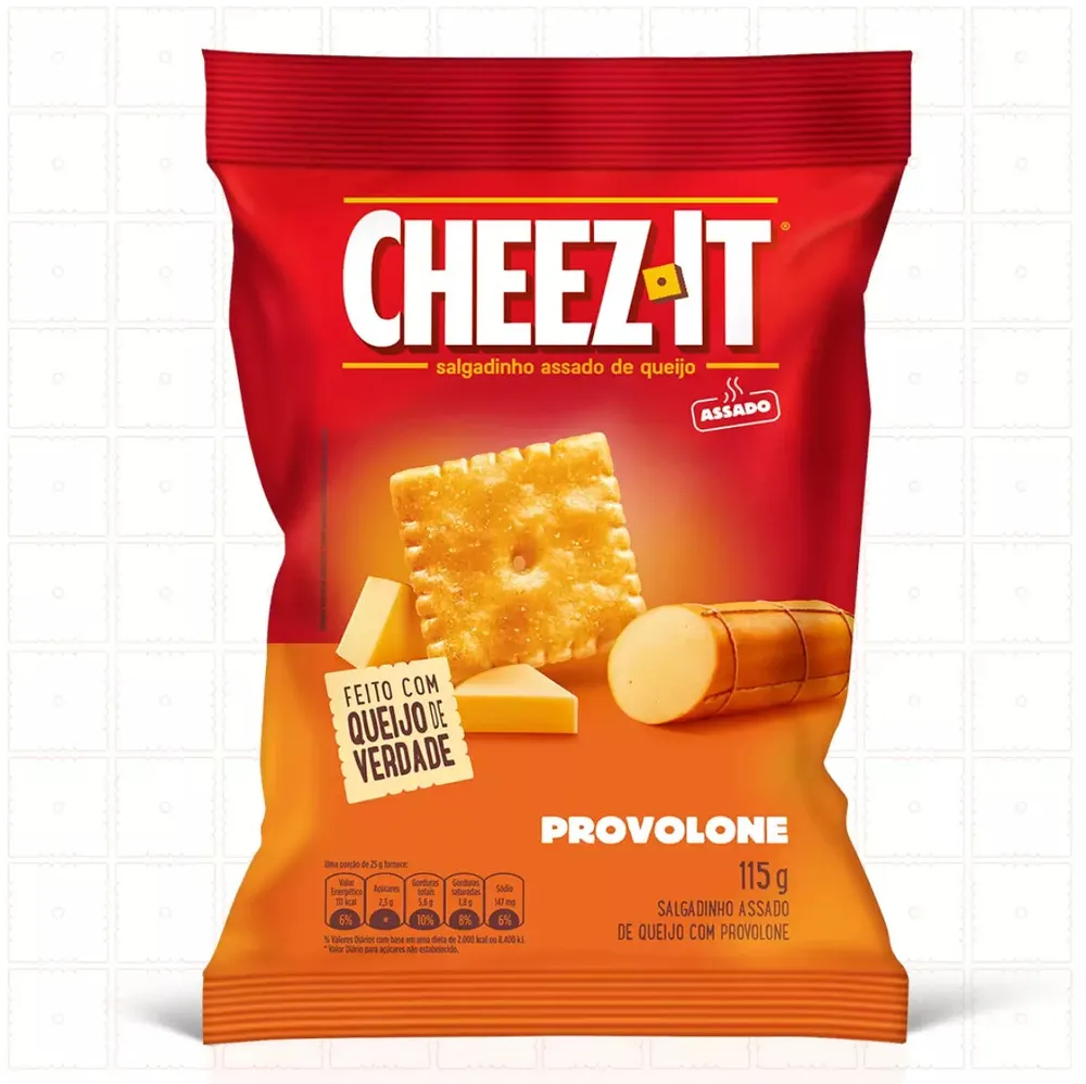 Salgadinho Provolone Cheez It Pacote 115g