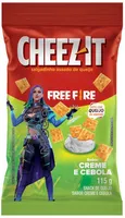 Salgadinho Creme E Cebola Free Fire Cheez It Pacote 115g