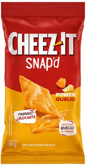 Snack Power Queijo Cheez It Snapd Pacote 90g