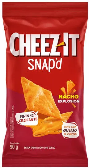 Snack Nacho Explosion Cheez It Snapd Pacote 90g