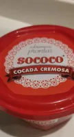 Postre cremoso de coco