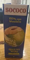 água De Coco Integral Sococo Caixa 1l