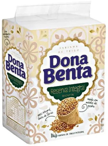 Farinha De Trigo Integral Dona Benta Pacote 1kg