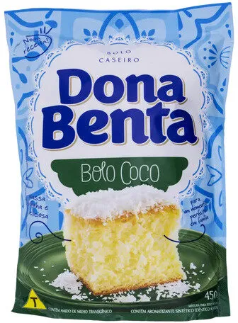 Mistura Para Bolo Coco Dona Benta Sachê 450g