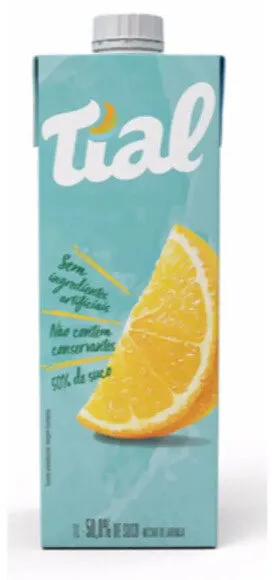 Néctar Laranja Tial Caixa 1l