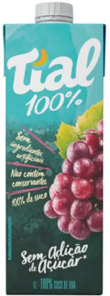 Suco Uva Tial 100 Caixa 1l