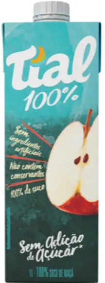Suco Maçã Tial 100 Caixa 1l