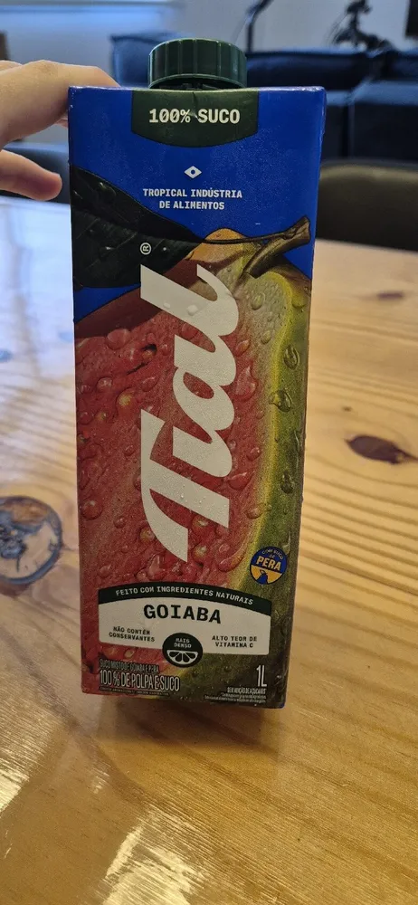 Suco Goiaba E Maçã Tial 100 Caixa 1l