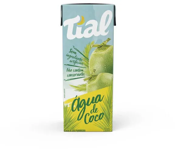 água De Coco Padronizada Tial Caixa 200ml