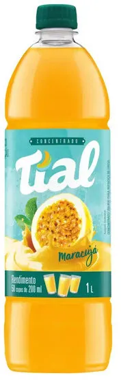 Suco Concentrado Maracujá Tial Garrafa 1l