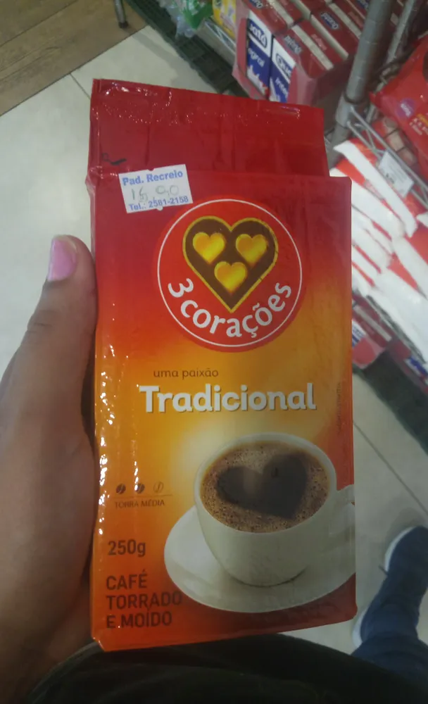 Cafe 3 corações