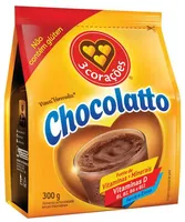 Achocolatado Pó 3 Corações Chocolatto Pacote 300g