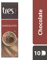 Chocolate Quente Em Cápsula Chocolatto Tres Caixa 110g 10 Unidades