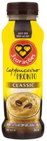 Bebida Láctea Uht Cappuccino Classic 3 Corações Frasco 260ml
