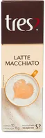 Café Com Leite Em Cápsula Latte Macchiato Tres Caixa 110g 10 Unidades