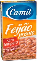 Feijão Carioca Sem Tempero Camil 490G