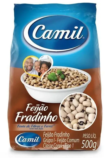 Feijão Fradinho Tipo 1 Camil Pacote 500g