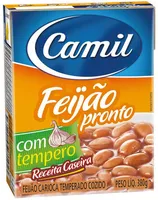 Feijão Carioca Temperado Cozido Camil 380g