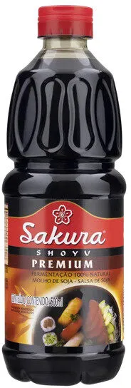 Molho Shoyu Sakura Premium Garrafa 500ml