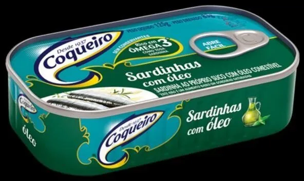 Sardinhas com óleo