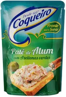 Patê Atum Com Azeitonas Verdes Coqueiro Sachê 170g