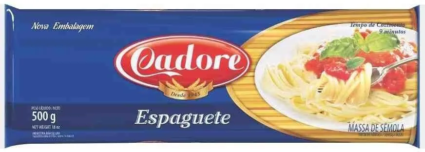 Macarrão Espaguete com Sêmola