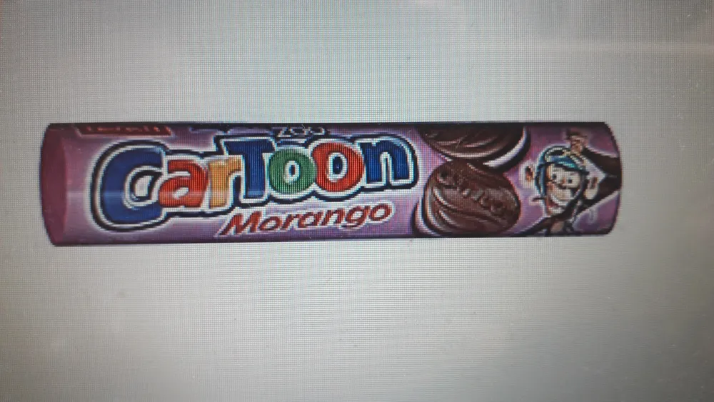 Biscoito Recheado Zoo Cartoon Morango