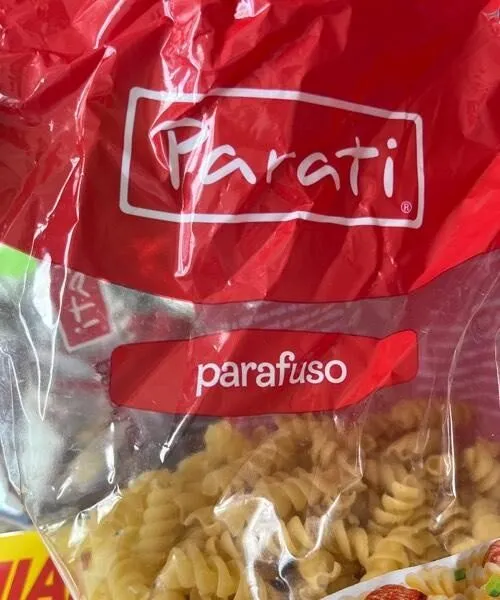 Macarrão parafuso