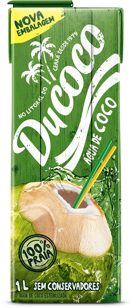 água De Coco Esterilizada Ducoco Caixa 1l