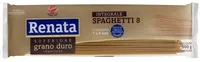 Macarrão De Sêmola De Trigo Grano Duro Integral Espaguete 8 Renata Superiore Pacote 500g