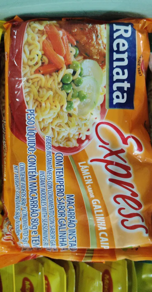 Macarrão Renata Instantâneo Tradicional Galinha Caipira - Renata - Renata