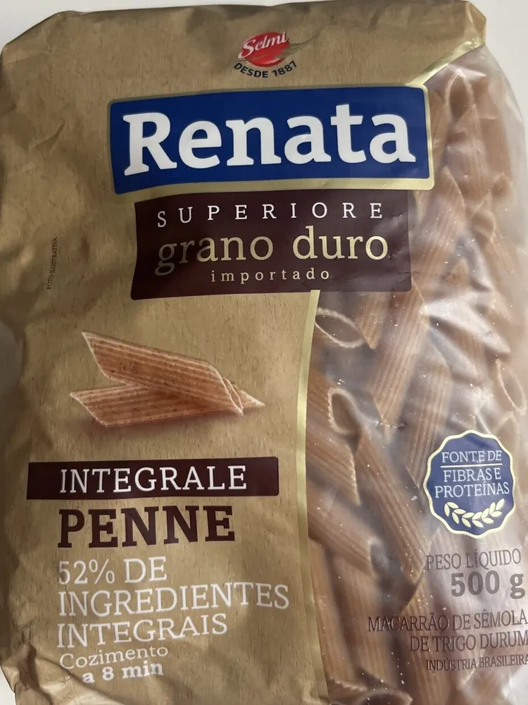 Macarrão De Sêmola De Trigo Grano Duro Integral Penne Superiore