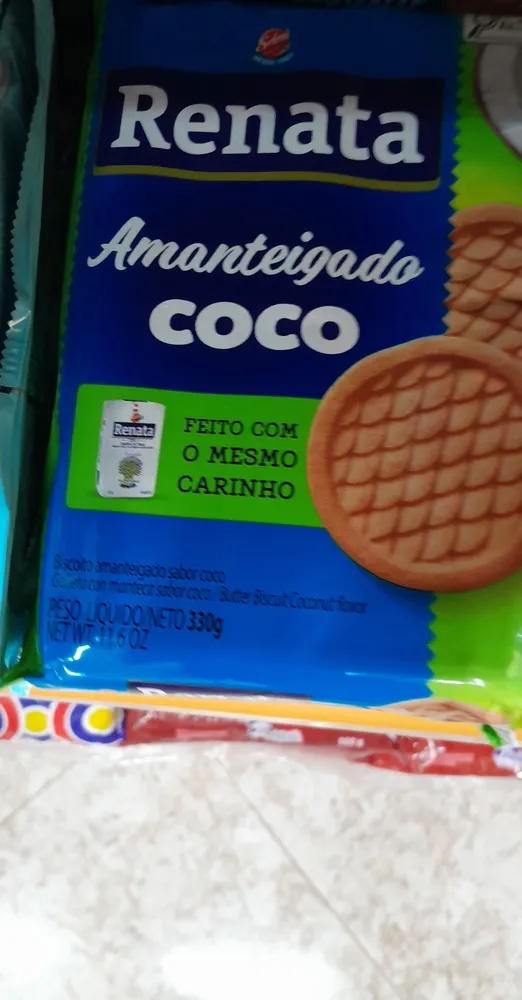 Amanteigado coco - Renata