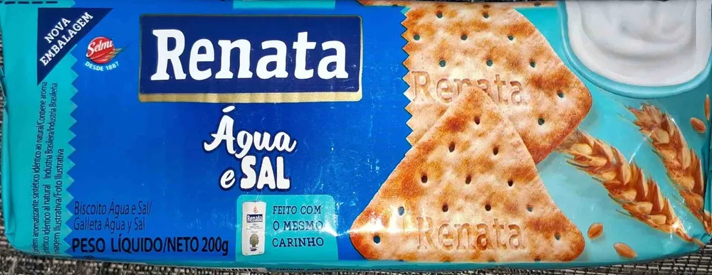 Biscoito água e sal