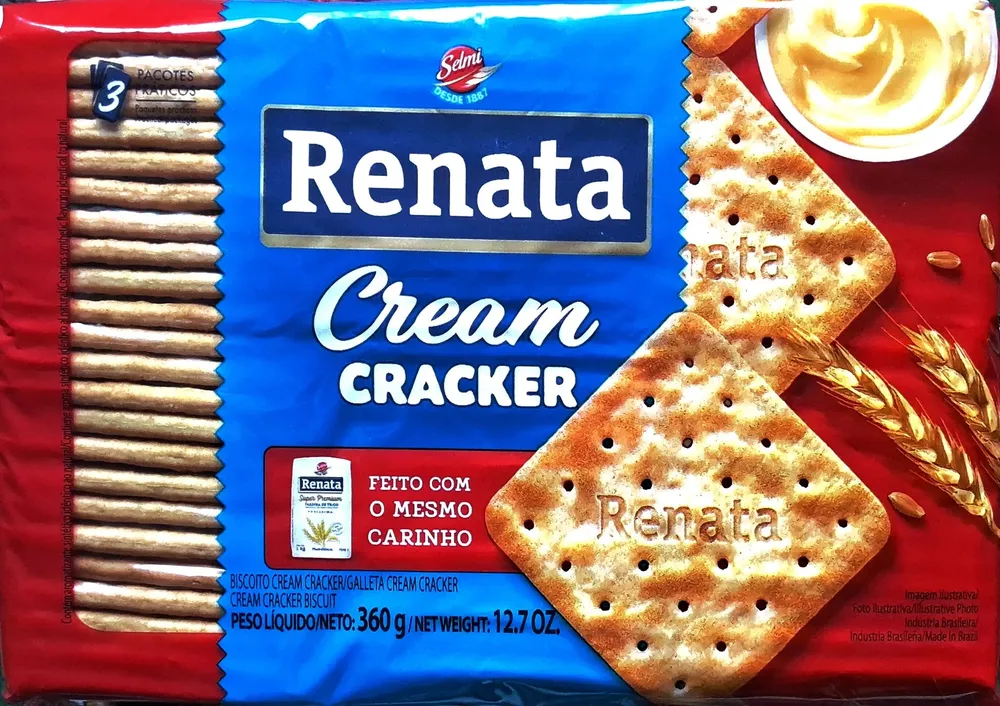 Biscoito Cream Cracker