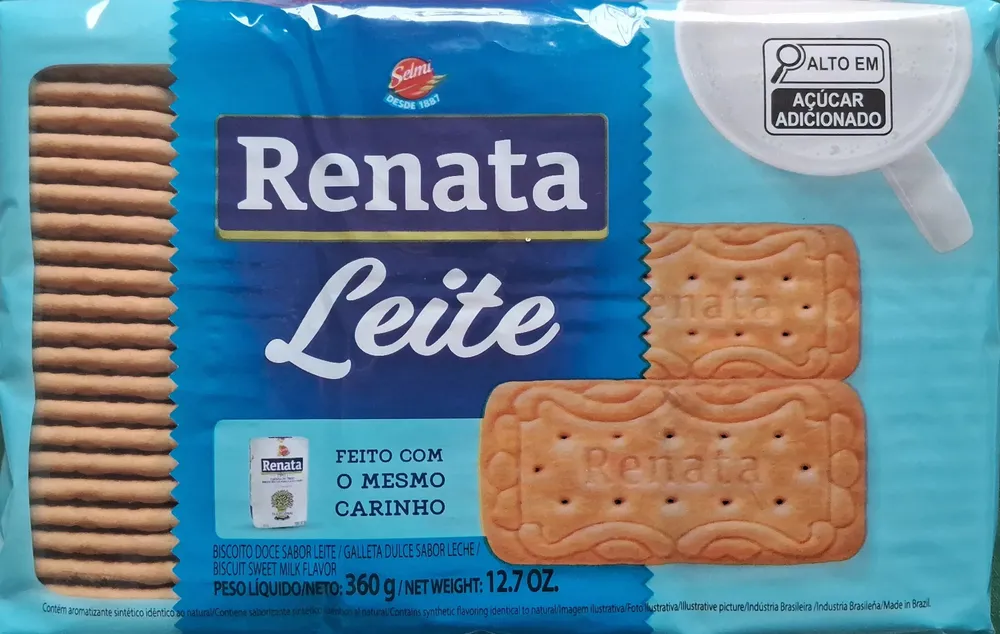 Biscoito doce sabor leite
