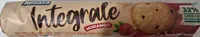 Biscoito integral de morango e aveia