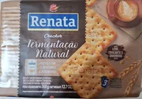 Biscoito cracker fermentação natural