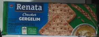 Bolacha Água e Sal Cracker Gergelim Renata