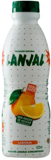 Suco Concentrado Laranja Jal Garrafa 625ml