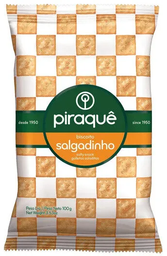 Snack Salgadinho Piraquê Pacote 100g